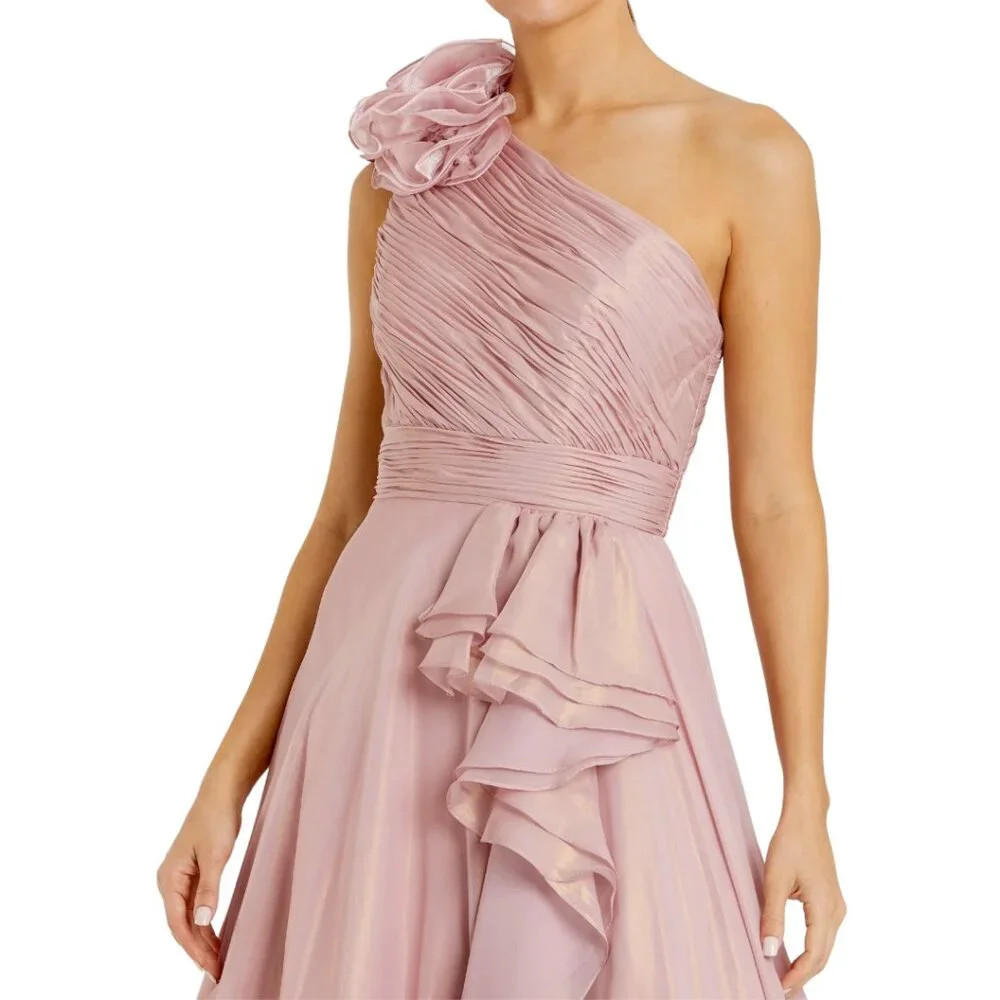Mac Duggal one shoulder